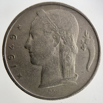 1949 Belgium 5 Franc Coin | Collectable Grade