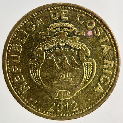 2012 Costa Rica 50 Colones Coin | Fine Collectable Grade