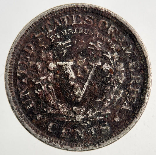 1910 US USA Nickel V 5 Cents Coin | Collectable Grade