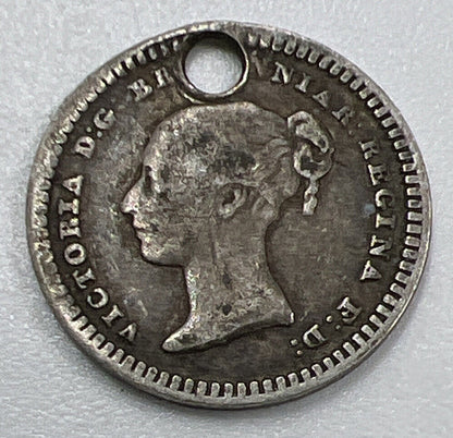 1839 Three-Half-Pence | British Silver Coin | Collectable Grade | a1287