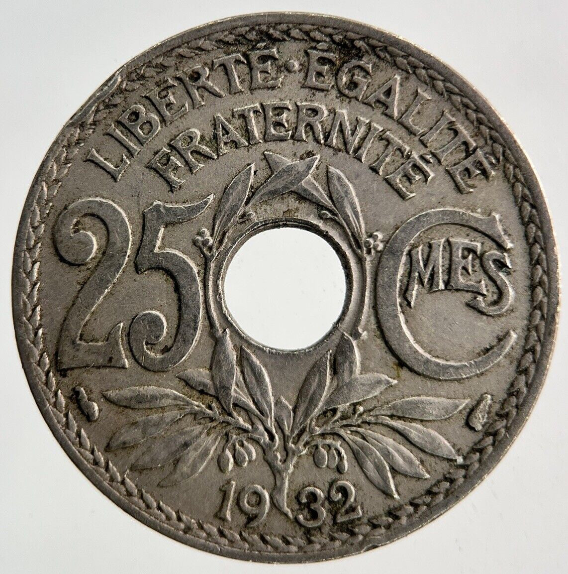 1932 France 25 Centimes Coin | Fine Collectable Grade