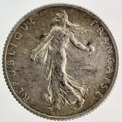 1917 France 1 Franc Silver Coin | Fine Collectable Grade