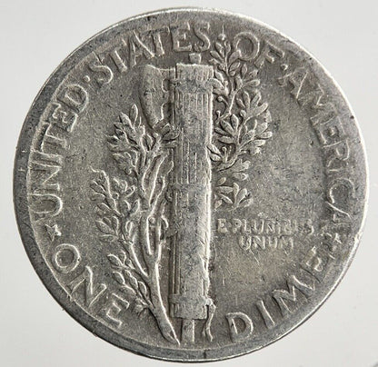1943 US USA Mercury One Dime Silver Coin | Collectable Grade