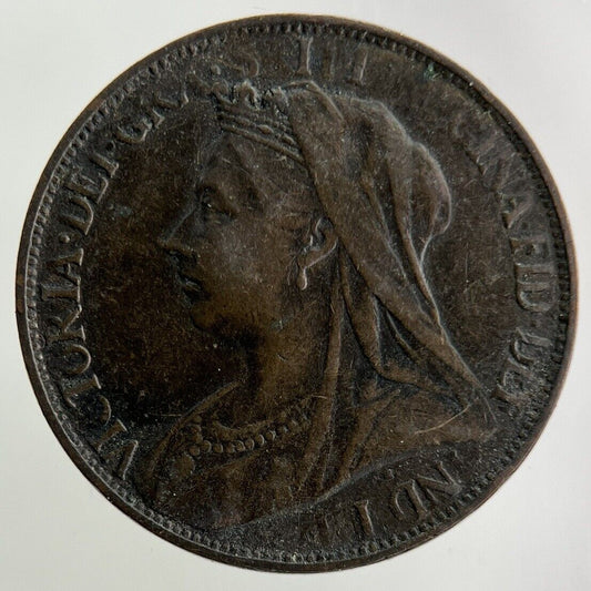 1897 Victoria Farthing Coin | Fine Collectable Grade