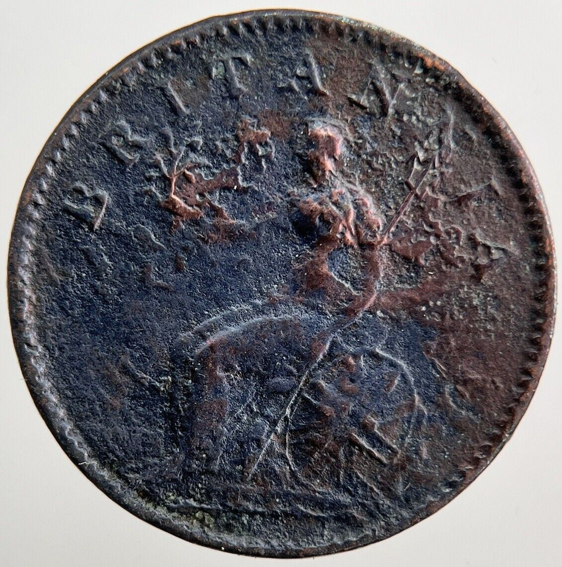 1806 George 3rd III Half - Penny Coin | Collectable Grade | a7210