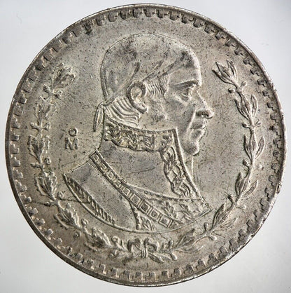 1964 Mexico Un 1 Peso Silver Coin | Fine Collectable Grade
