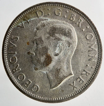 1940 George VI Half - Crown Silver Coin | Fine Collectable Grade