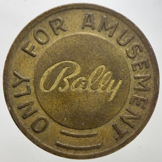 USA Bally Gaming For Amusement Only Token Coin | Collectable Grade l a7319
