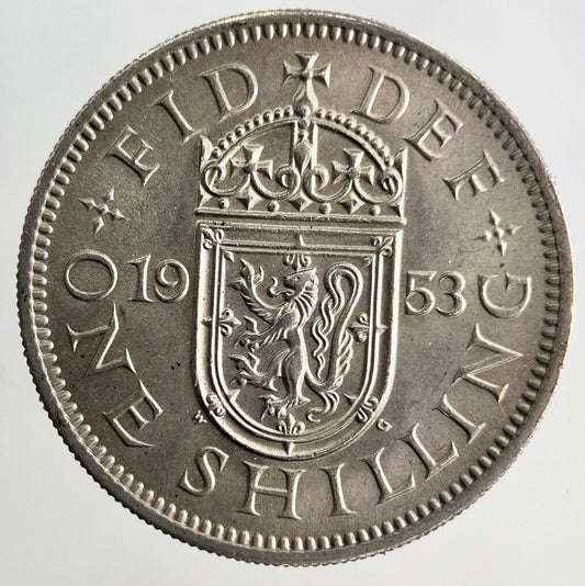 1953 Elizabeth II 2nd Shilling Coin | Very High Grade