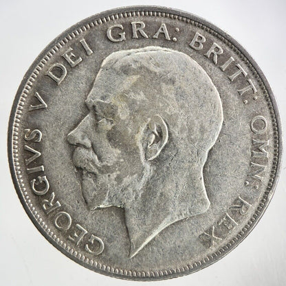 1923 George V Half - Crown Silver Coin | Fine Collectable Grade