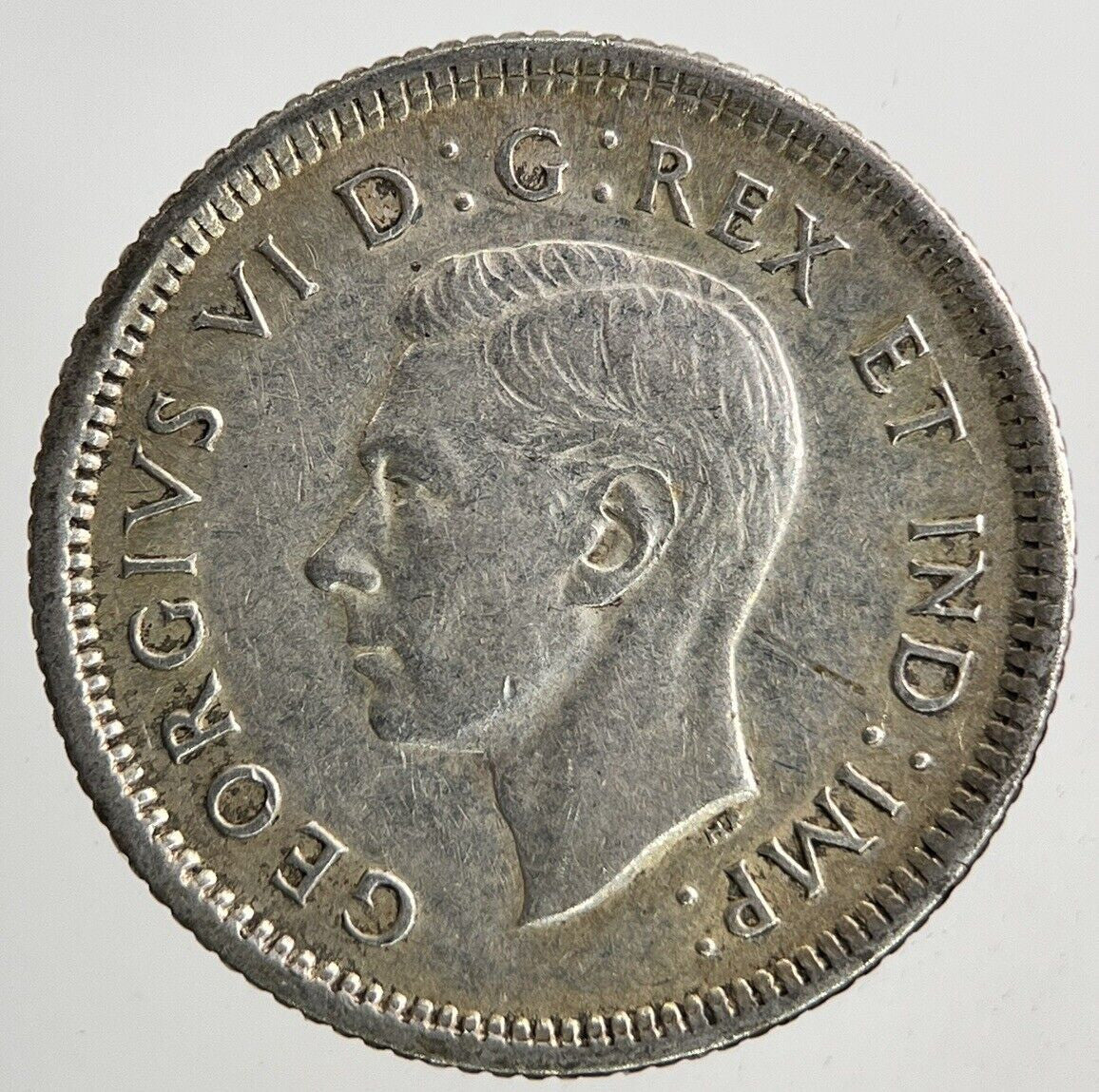 1940 Canada 10 Cents Silver Coin | Very High Grade