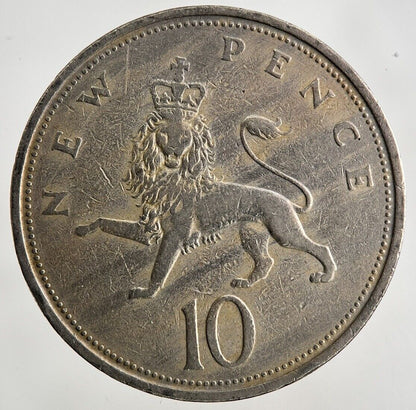 1969 Elizabeth II 2nd 10p Ten - Pence Coin | Fine Collectable Grade