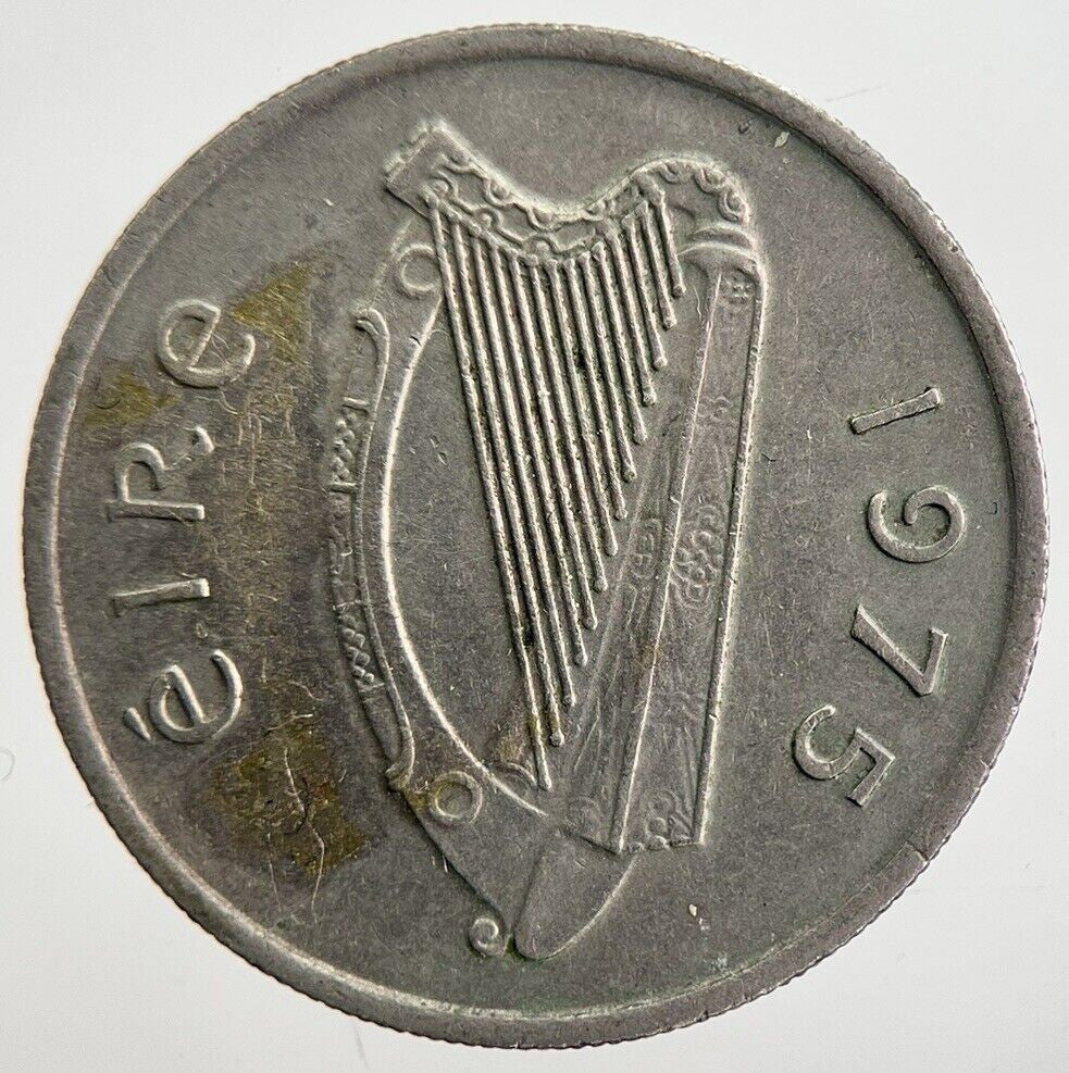 1975 Irish Bull 5p 5 Five - Pence Coin | Very High Grade | a7045