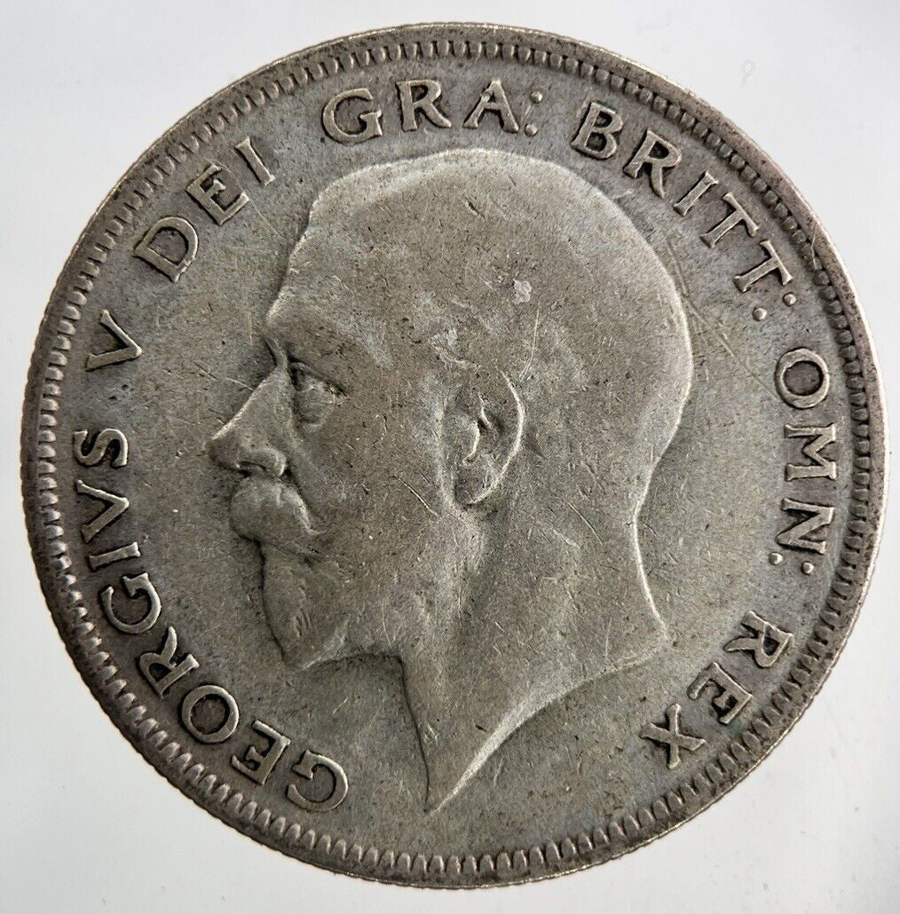 1928 George V Half - Crown Silver Coin | Fine Collectable Grade