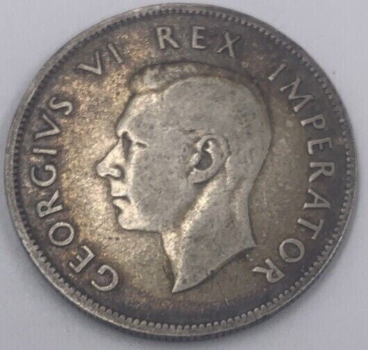 1942 2 1/2 Shillings South Africa Silver Coin | Collectable Grade | a200