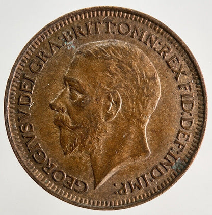 1929 George V Farthing Coin | Very High Grade | a9518