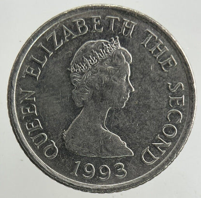 1993 Jersey 5p Five - Pence Coin | Fine Collectable Grade