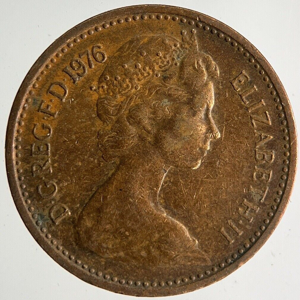 1976 Elizabeth II New 1/2 Half - Penny Coin | Very High Grade