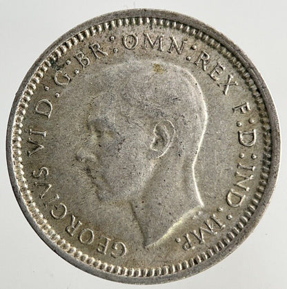 1947 Australia Threepence Silver Coin | Fine Collectable Grade