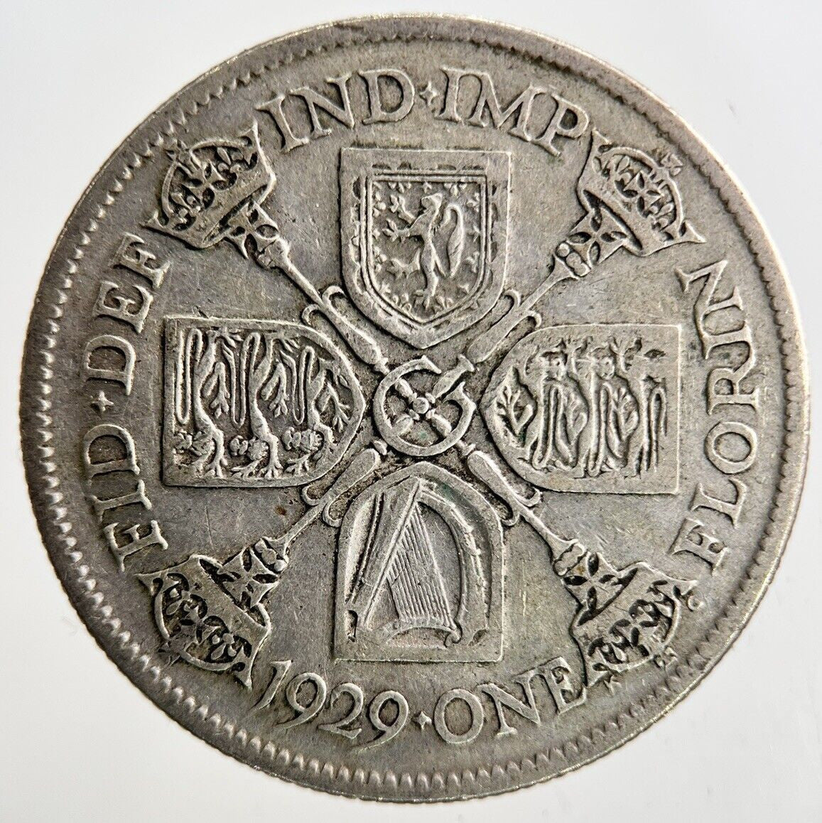 1929 George V Florin Silver Coin | Collectable Grade