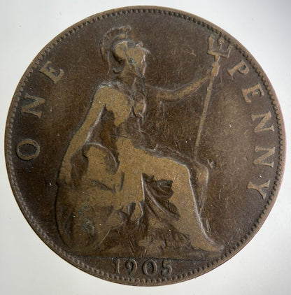 1905 Edward VII One Penny Coin | Collectable Grade