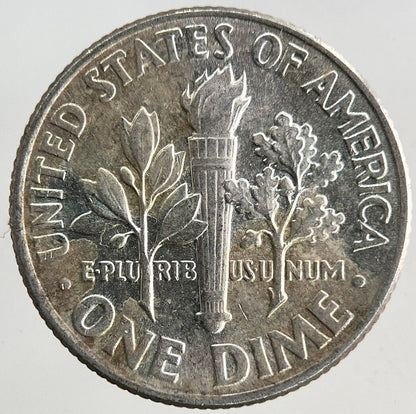 1964 US USA Roosevelt Dime Silver Coin | Very High Grade