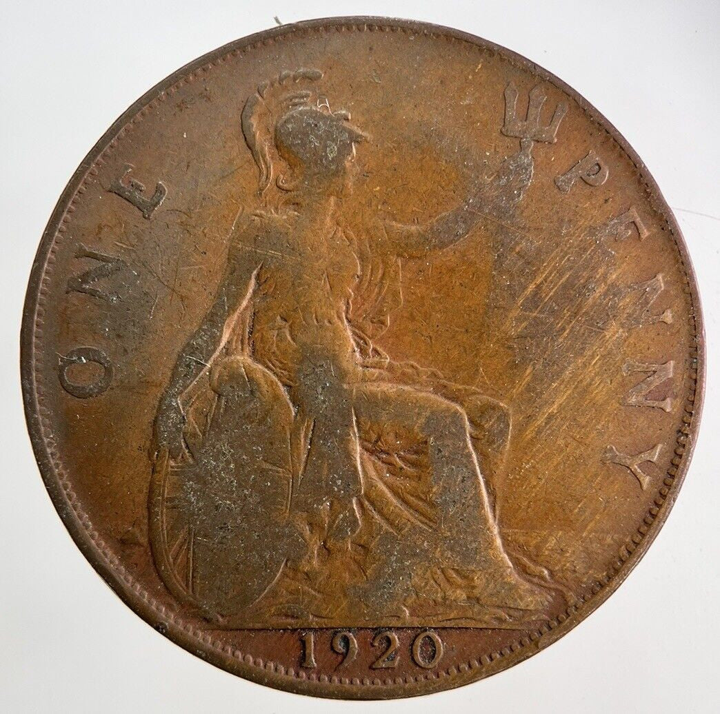 1920 George V One Penny Coin | Collectable Grade