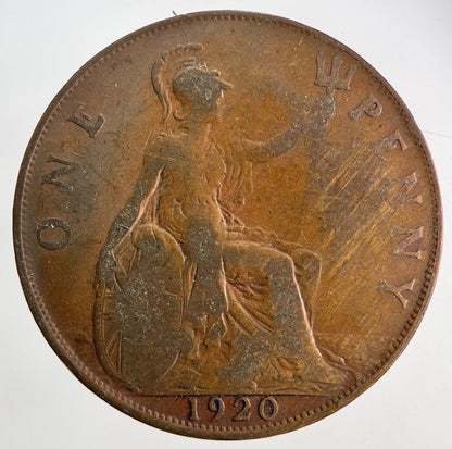 1920 George V One Penny Coin | Collectable Grade