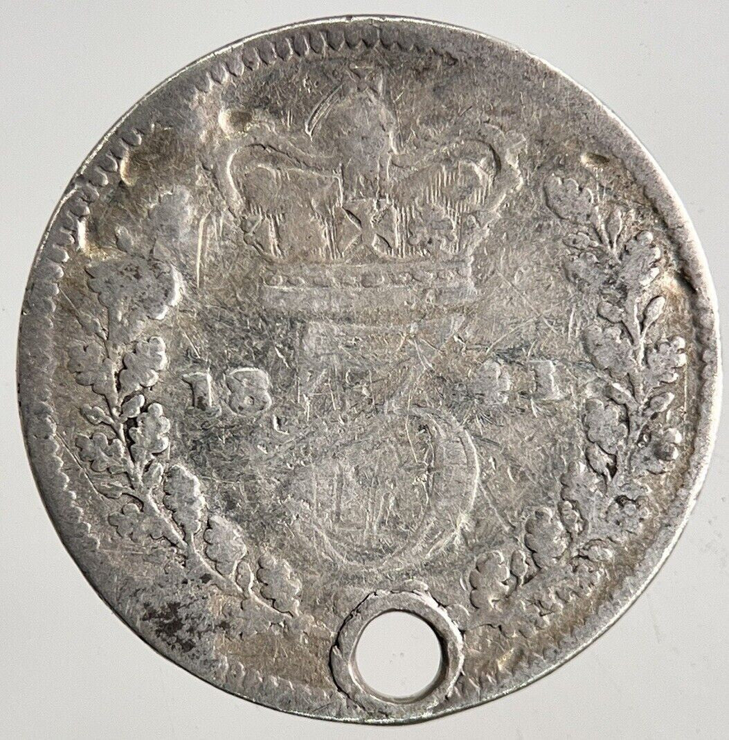 1841 Victoria Threepence Silver Coin | Collectable Grade