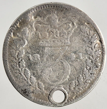 1841 Victoria Threepence Silver Coin | Collectable Grade