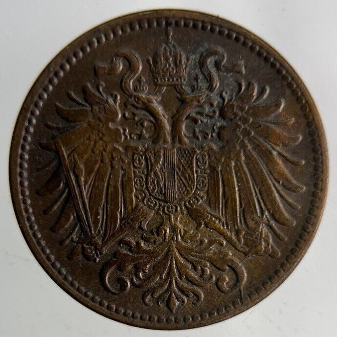 1897 Germany 2 Pfennig Coin | Fine Collectable Grade