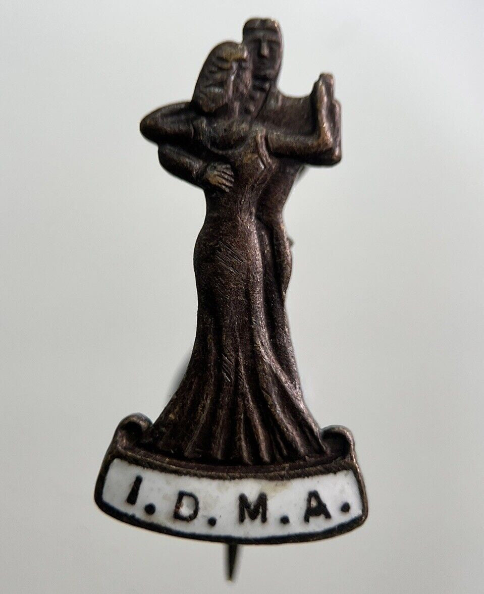 Metal I.D.M.A IDMA Ballroom Dancing Badge | Collectable Grade | a7664