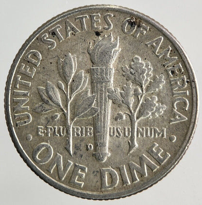 1962 - D US USA Roosevelt Dime Silver Coin | Very High Grade