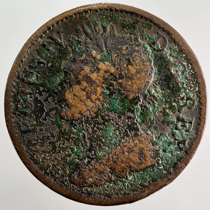 1822 Irish Half - Penny Coin | Fine Collectable Grade