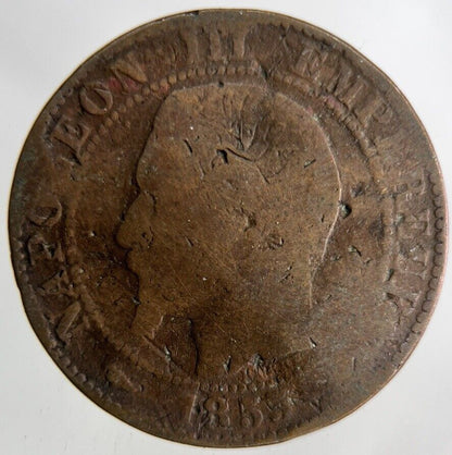 1855 France 5 Centimes Coin | Collectable Grade
