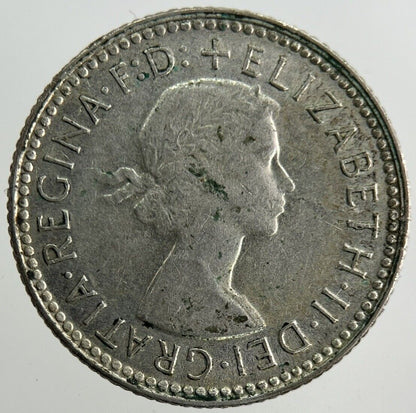 1960 Australia Sixpence Silver Coin | Very High Grade