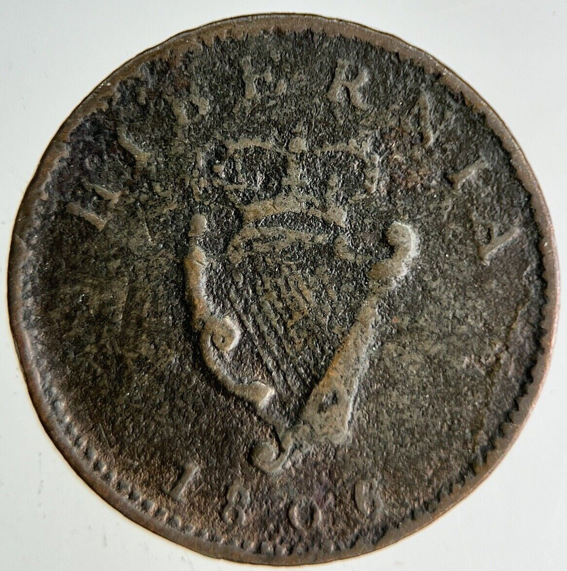 1806 Irish Farthing Coin | Collectable Grade