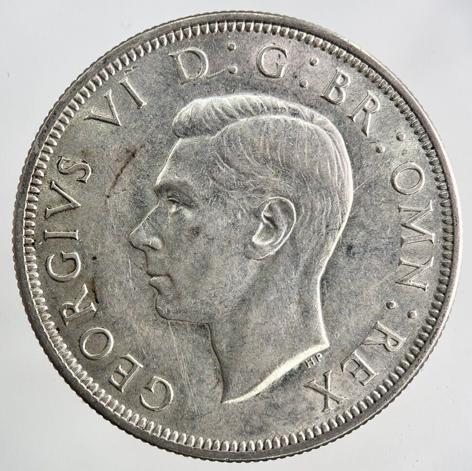 1944 George VI Half - Crown Silver Coin | Very High Grade