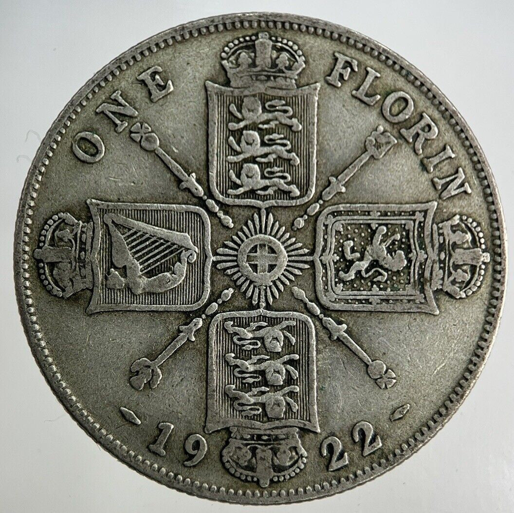 1922 George V Florin Silver Coin | Fine Collectable Grade