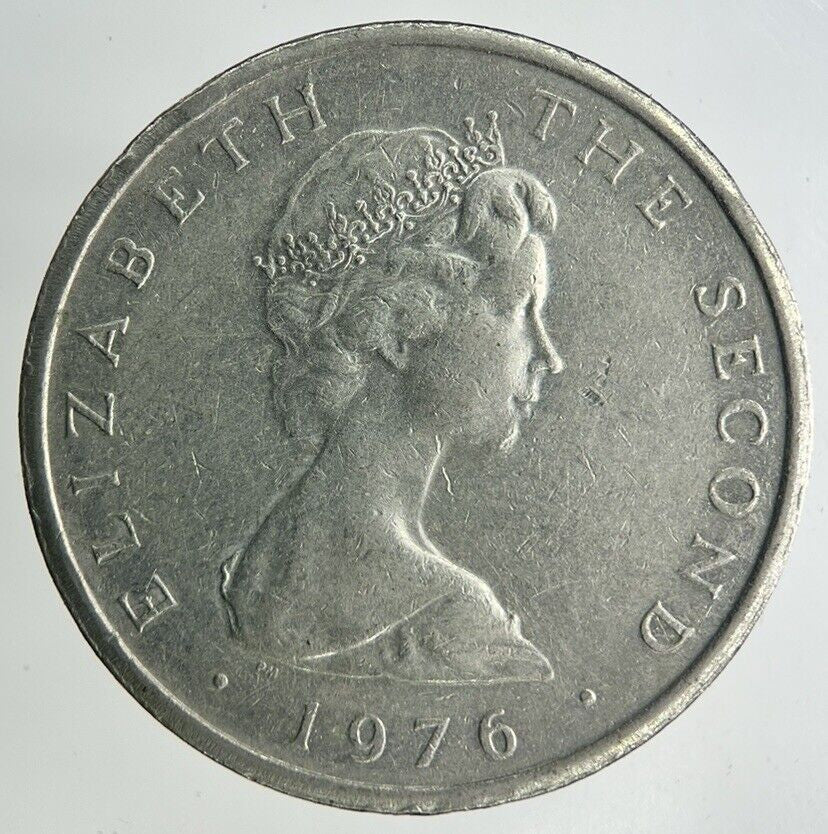 1976 Isle Of Man 10p Ten - Pence Coin | Fine Collectable Grade