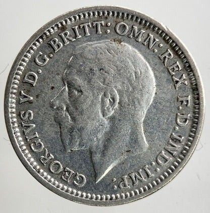 1934 George V Threepence Silver Coin | Fine Collectable Grade