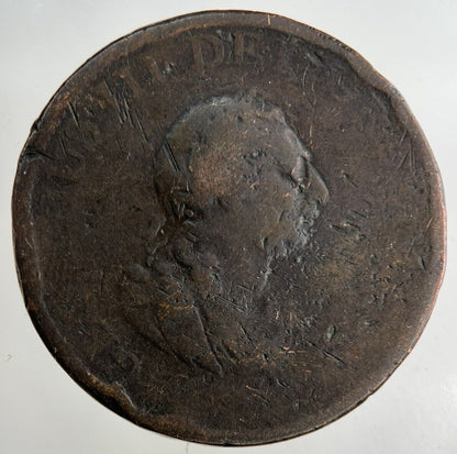 1799 George III 3rd Half - Penny Coin | Collectable Grade