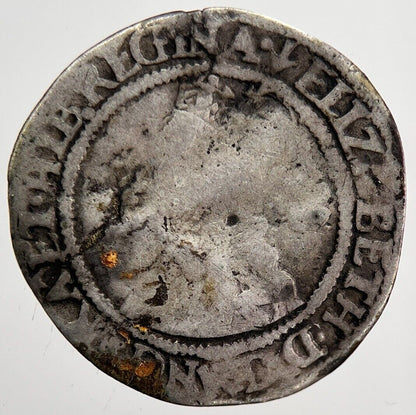 1562 Elizabeth I 1st Threepence British Silver Hammered Coin | a6085