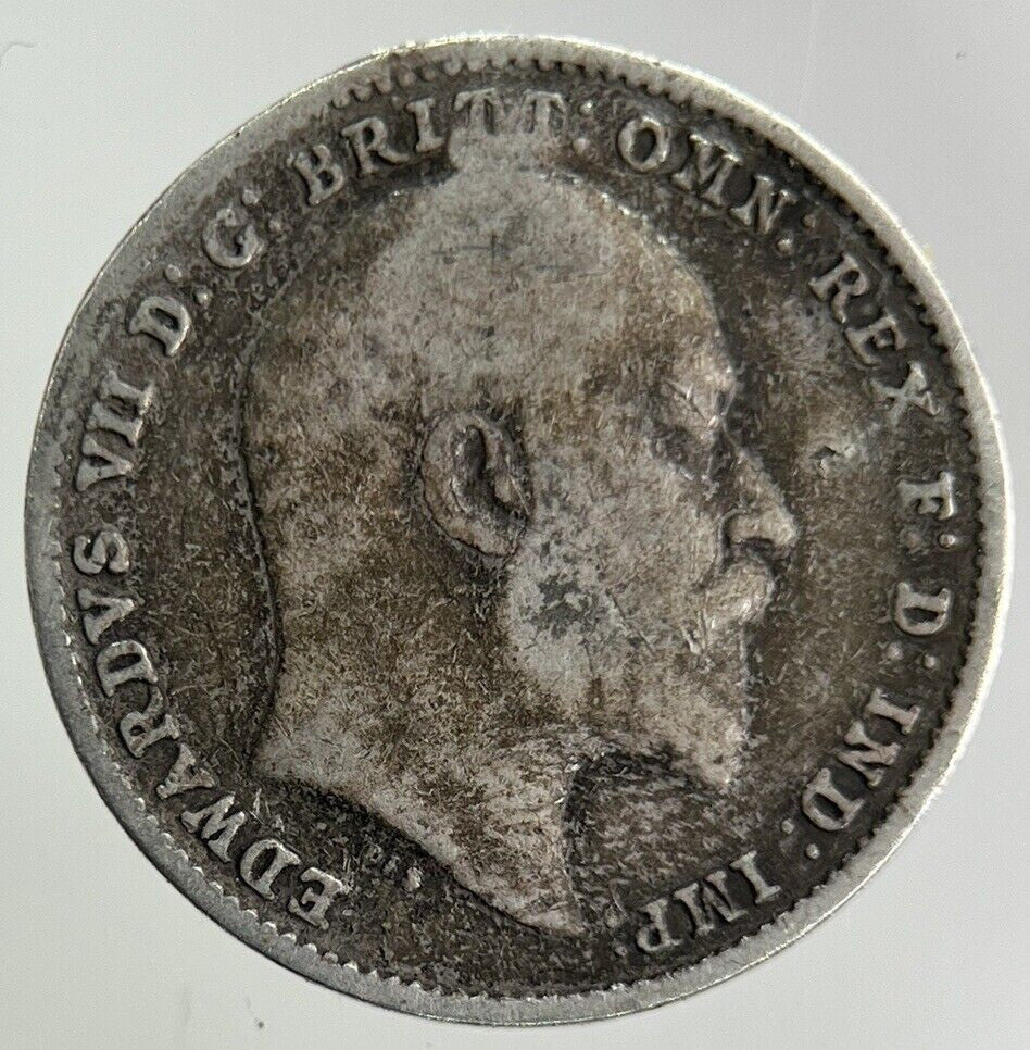 1902 Edward VII Threepence Silver Coin | Collectable Grade