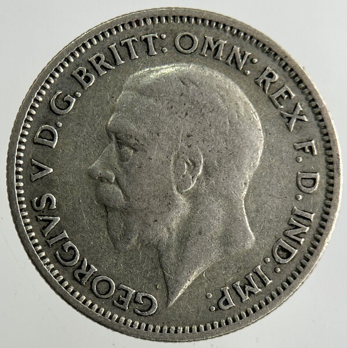 1935 George V Sixpence Silver Coin | Fine Collectable Grade