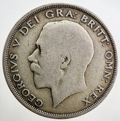 1922 George V Half-Crown Silver Coin | Collectable Grade | a3788