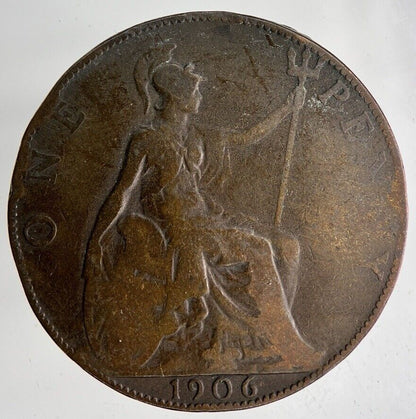 1906 Edward VII One Penny Coin | Collectable Grade