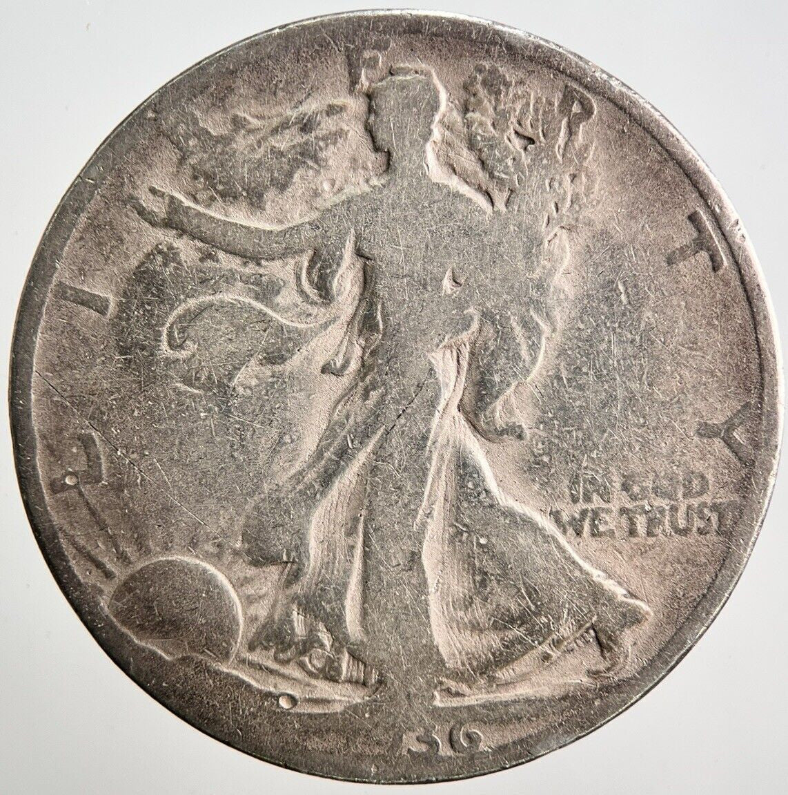 1936 US Half - Dollar Walking Liberty Silver Coin | Fair Grade | a1151