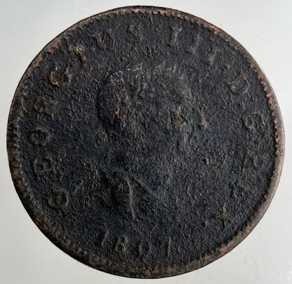 1807 George III 3rd Half - Penny Coin | Collectable Grade