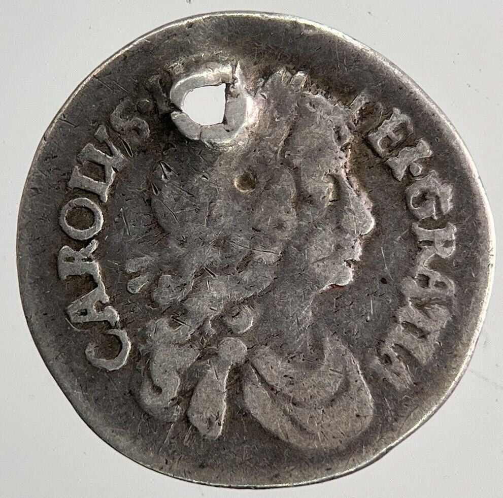 1679 Charles II 2nd Maundy Two - Pence Silver Coin | Fine Collectable Grade